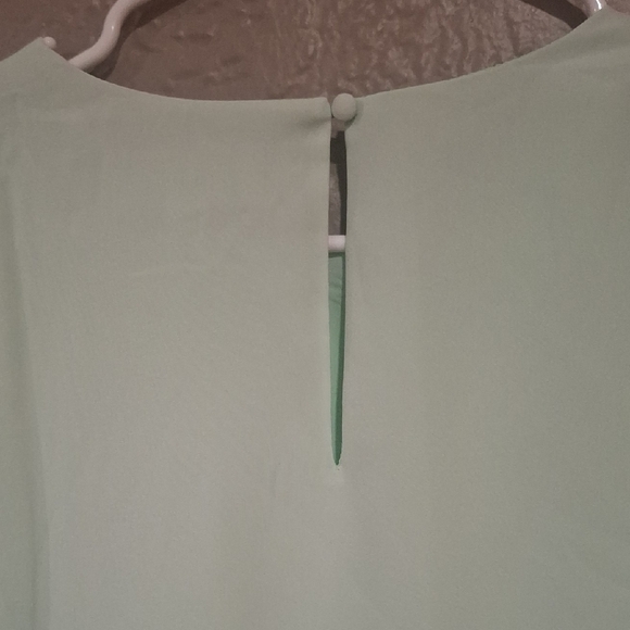 Banana Republic Women's Green Boxy Short Sleeve T-Shirt Size L - Picture 6 of 7